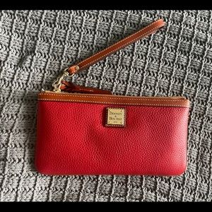 Never Used Dooney&Bourke Saffiano Clutch Wristlet